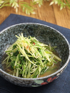 レンジで簡単!たっぷり水菜麻辣-レシピのメイン写真