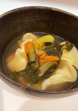 鳥餃子の和風ポン酢スープ-レシピのメイン写真