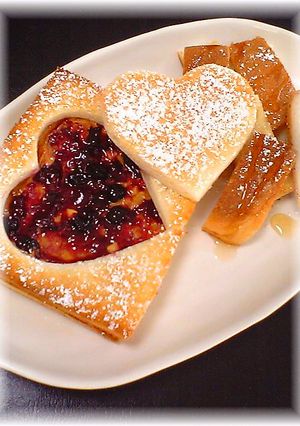 ❤らぶり~はぁと❤トースト❤-レシピのメイン写真