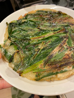 【簡単!】ごま油で焼くニラチヂミ-レシピのメイン写真