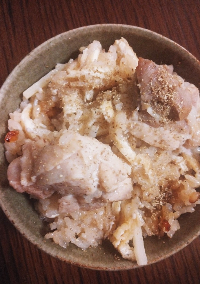 鶏ときのことタケノコの炊き込みご飯✨-レシピのメイン写真