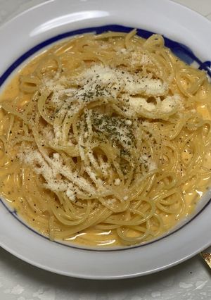 和えるだけ超簡単！明太子クリームパスタ！-レシピのメイン写真