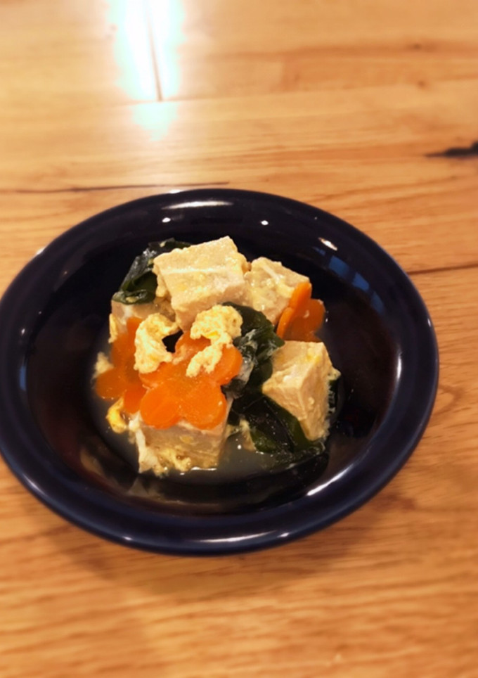 高野豆腐の卵とじ-レシピのメイン写真