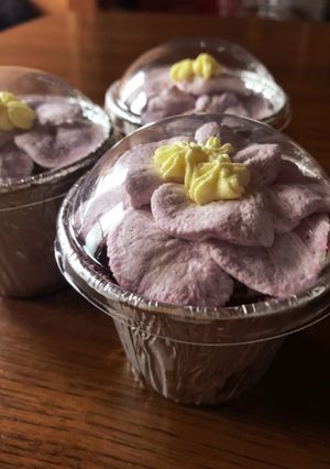 チョコチップお花マフィン☆プレゼントに♡-レシピのメイン写真