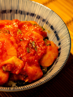 やみつき間違いなし!ヤンニョムホタテ丼-レシピのメイン写真