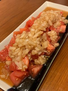 新玉ねぎドレッシングのトマトサラダ-レシピのメイン写真