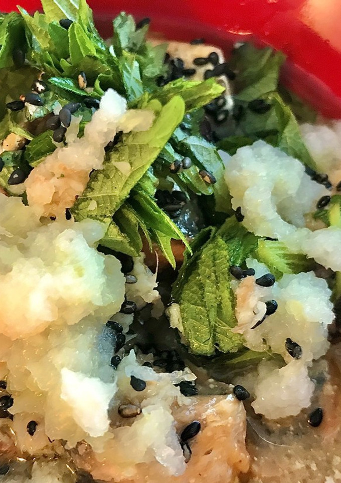 簡単美味　鰯の味噌煮缶ｱﾚﾝｼﾞ薬味＋-レシピのメイン写真