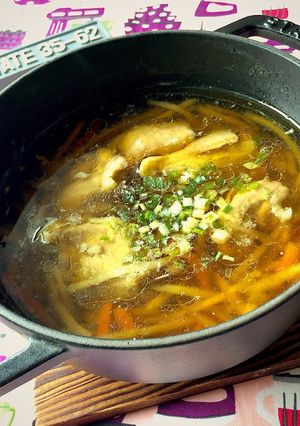 おうちでバイキング　汁物　鶏けんちん-レシピのメイン写真