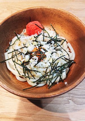 激ウマ！めんたい&しらす釜玉うどん-レシピのメイン写真