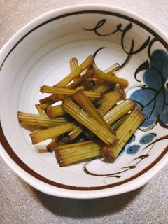 キャラブキ煮-レシピのメイン写真