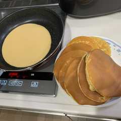 A picture of パンケーキ（粉から）.