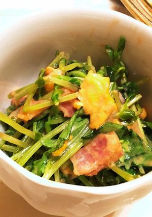 エンダイブ&豆苗のオーロラサラダ-レシピのメイン写真