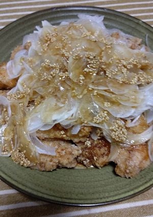 油淋鶏風鶏唐揚げ-レシピのメイン写真