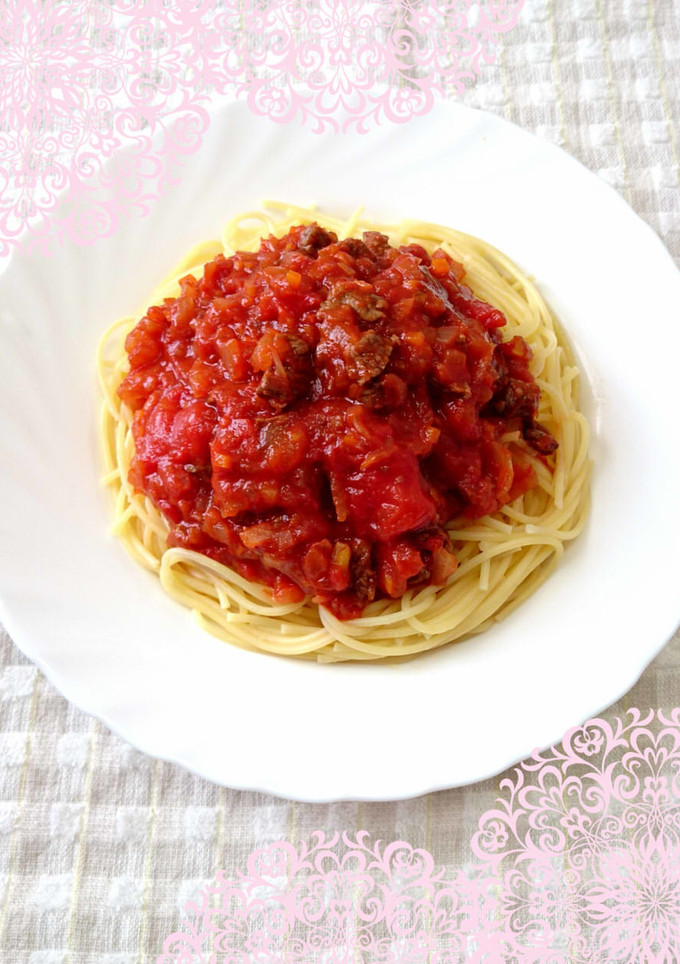 ごろごろお肉のミートソース-レシピのメイン写真