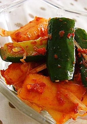 すぐ食べれる♪きゅうりのキムチ-レシピのメイン写真