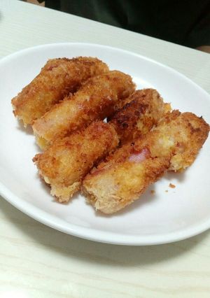 じゅーしーおいしーチーズ豚揚げ-レシピのメイン写真