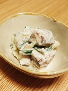 サバ缶のヨーグルトサラダ-レシピのメイン写真