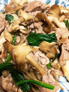 豚肉とキノコのオイスター炒め-レシピのメイン写真