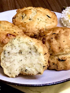 バター無し☆生クリで紅茶サクフワスコーン-レシピのメイン写真