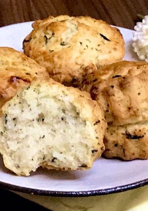 バター無し☆生クリで紅茶サクフワスコーン-レシピのメイン写真