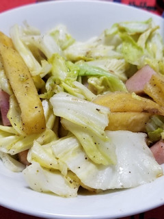 簡単キャベツとベーコン炒め-レシピのメイン写真