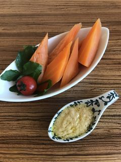 【夏はレンチン】蒸し野菜と簡単バーニャ-レシピのメイン写真