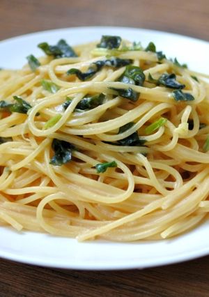 簡単手抜き飯☆即席味噌汁の濃厚マヨパスタ-レシピのメイン写真