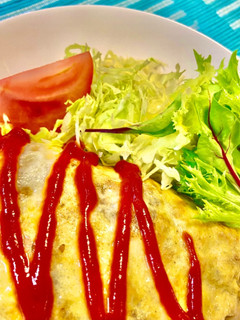 ひき肉の和風オムレツ♡-レシピのメイン写真