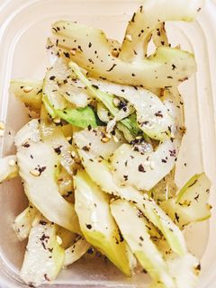 【常備菜】セロリの梅肉和え-レシピのメイン写真