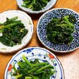 ナムル風ほうれん草の胡麻和え