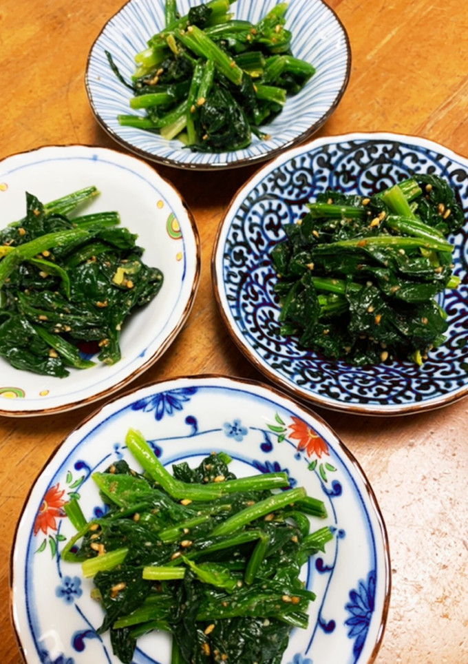 ナムル風ほうれん草の胡麻和え-レシピのメイン写真