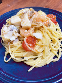簡単☆アクアパッツァのパスタ(塩)♪-レシピのメイン写真