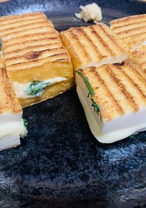 厚揚げみそチーズはさみ焼-レシピのメイン写真