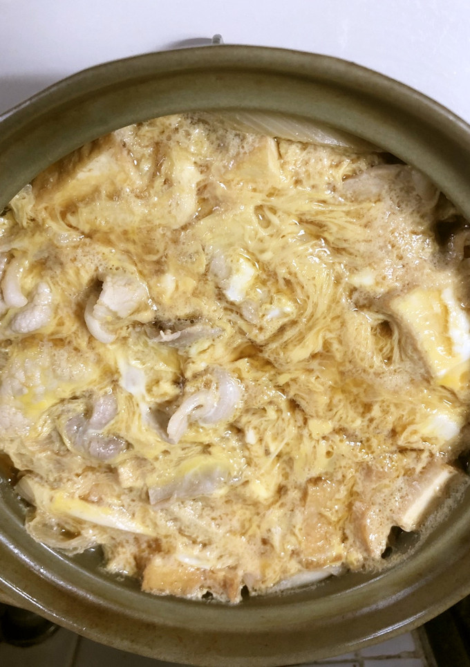【簡単！】豚肉と厚揚げの卵とじ煮-レシピのメイン写真
