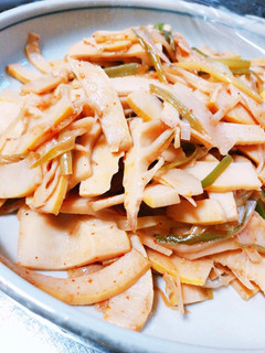 竹の子 簡単 胡麻油炒め-レシピのメイン写真