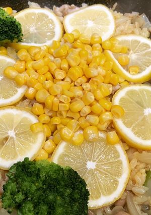 時短☆ご飯から作るレモンパエリア-レシピのメイン写真