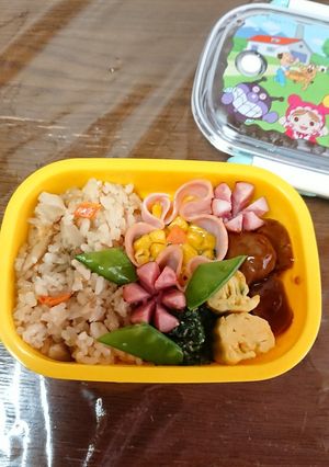 自粛でおうち弁当 ３歳-レシピのメイン写真