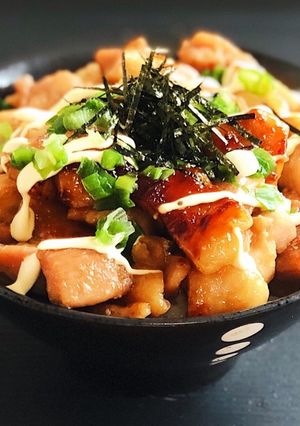 時短&最後までおいしい◎とり照りマヨ丼-レシピのメイン写真