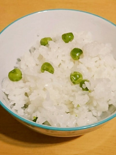 グリンピースご飯-レシピのメイン写真
