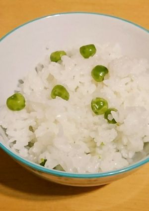グリンピースご飯-レシピのメイン写真
