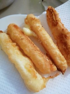 スティックチーズの天ぷら-レシピのメイン写真