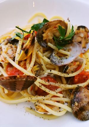 ボンゴレのパスタ-レシピのメイン写真