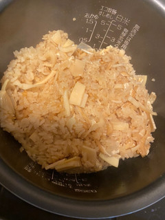 簡単・給食・タケノコの炊き込みご飯-レシピのメイン写真