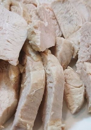 我が家のサラダチキン-レシピのメイン写真