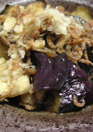 レンジでチンする　なすの干しエビ煮-レシピのメイン写真
