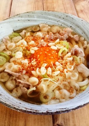 簡単短時間ラクチン。 冷凍うどん-レシピのメイン写真