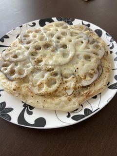 フライパンde簡単しらすとレンコンのピザ-レシピのメイン写真
