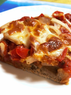 簡単✩ドライイーストなし!もちもちピザ✩-レシピのメイン写真