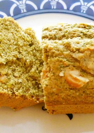 緑茶とくるみのヘルシーパウンドケーキ❤-レシピのメイン写真