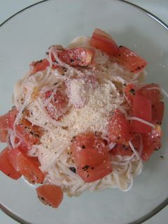 トマトとバジルのイタリアンそうめん-レシピのメイン写真